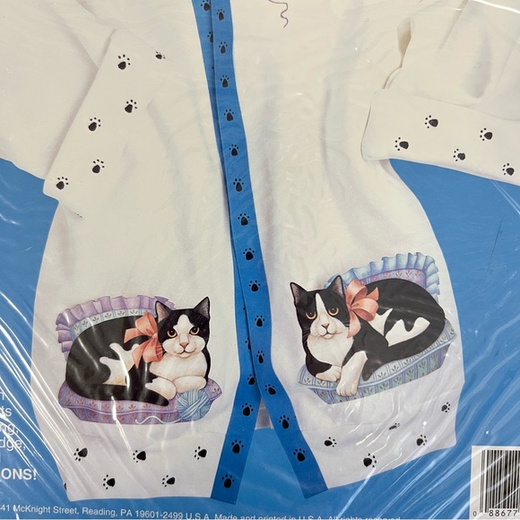 Cozy Cats vintage iron on transfers - Picture 13 of 13